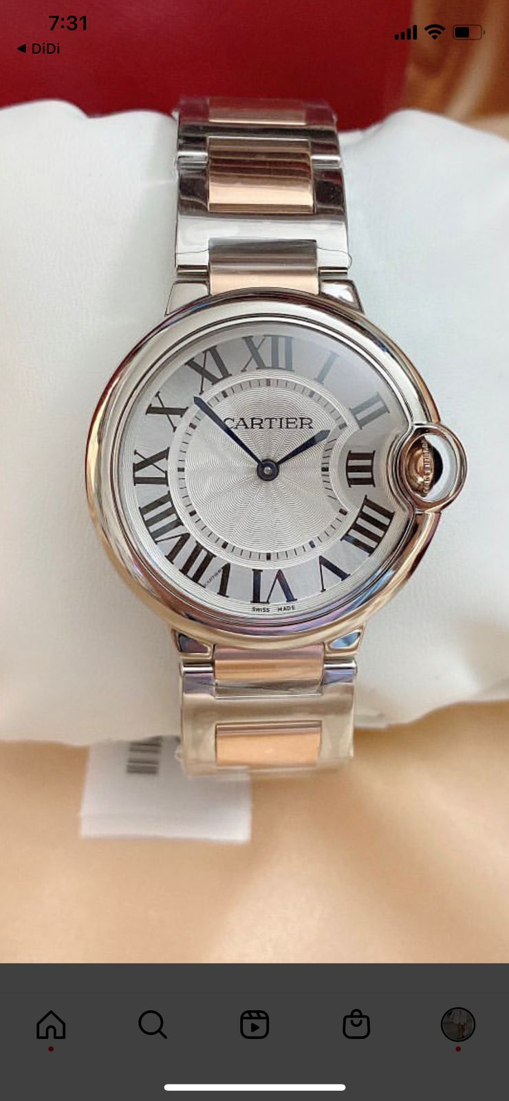 Cartier Reloj Bleu Ballon