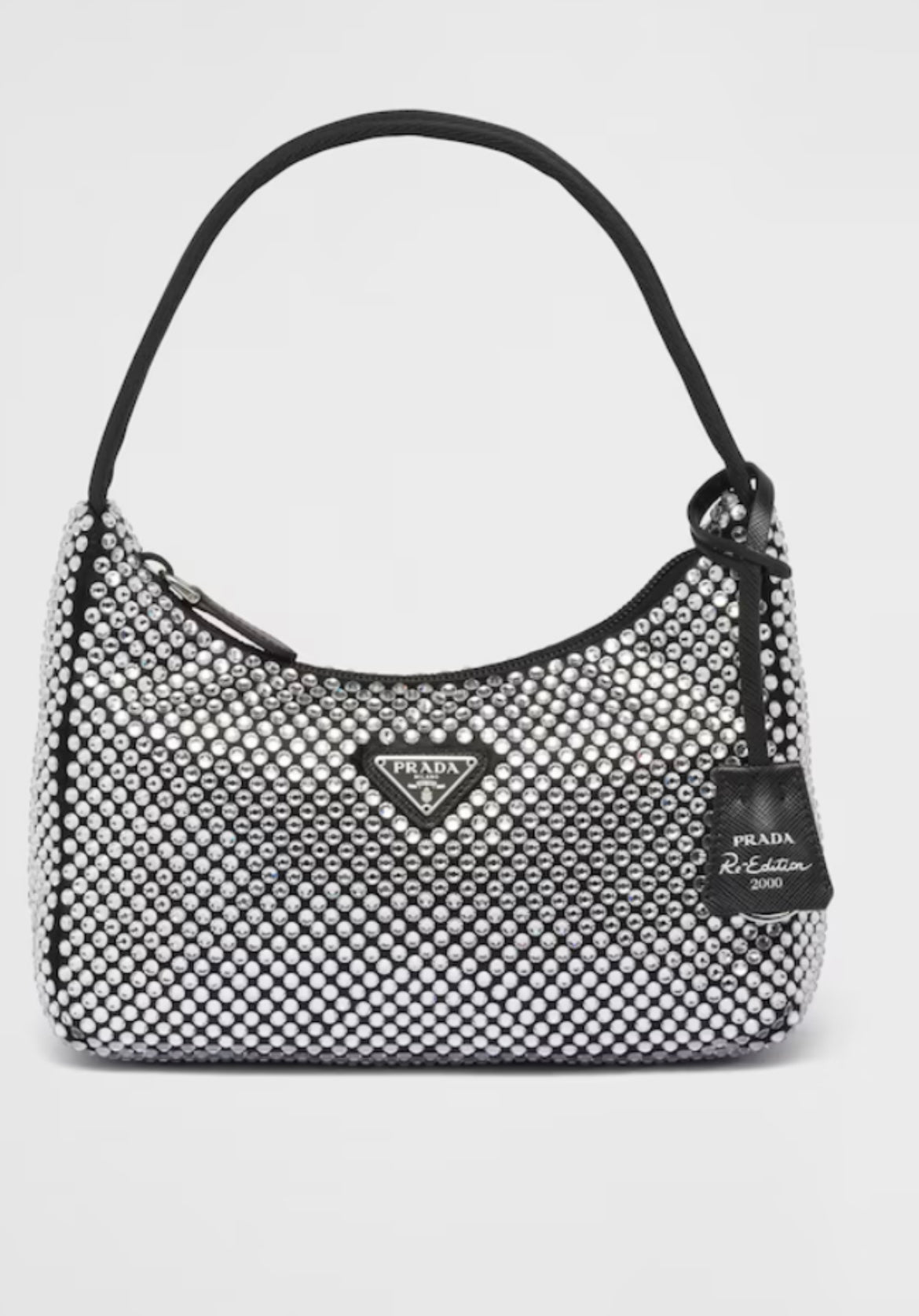 Prada Satin mini con cristales