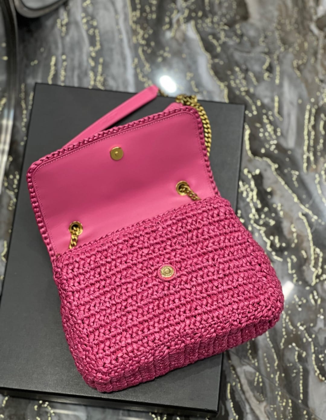 Bolsos tejidos YSL