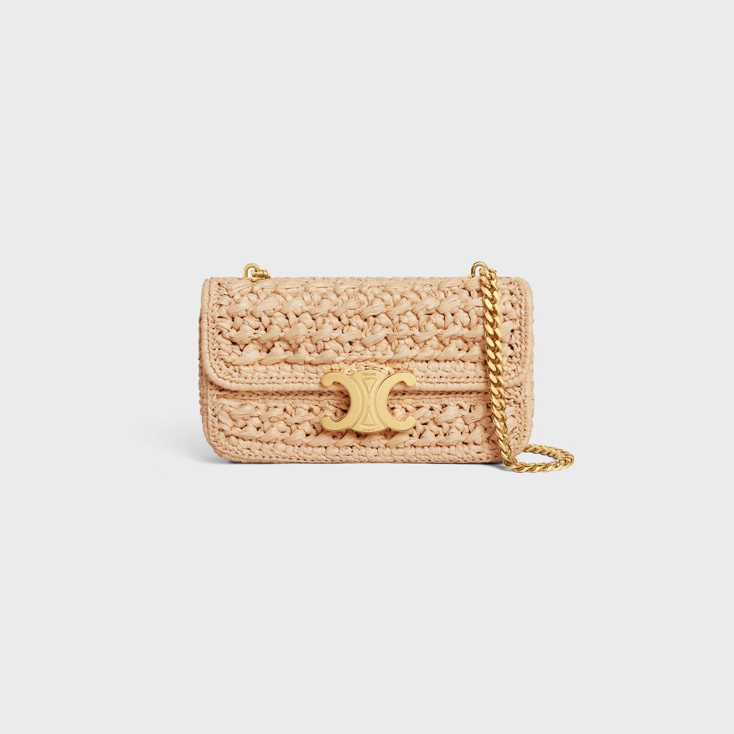 Celine Triomphe en Raffia