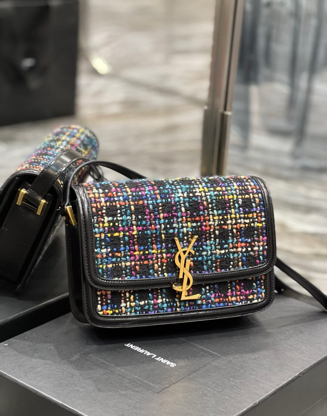 Bolsos YSL Tweed.