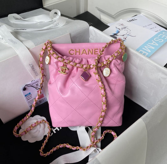 Bolso Chanel 22 Rosa